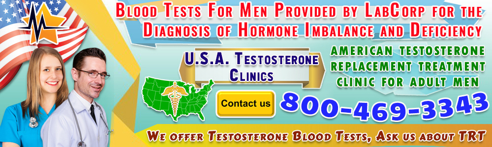 11 11 blood tests for men provided by labcorp for the diagnosis of hormone imbalance and deficiency