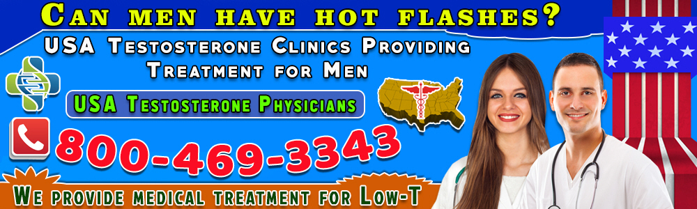 can men have hot flashes