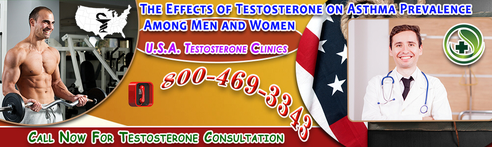 the effects of testosterone on asthma prevalence among men and women