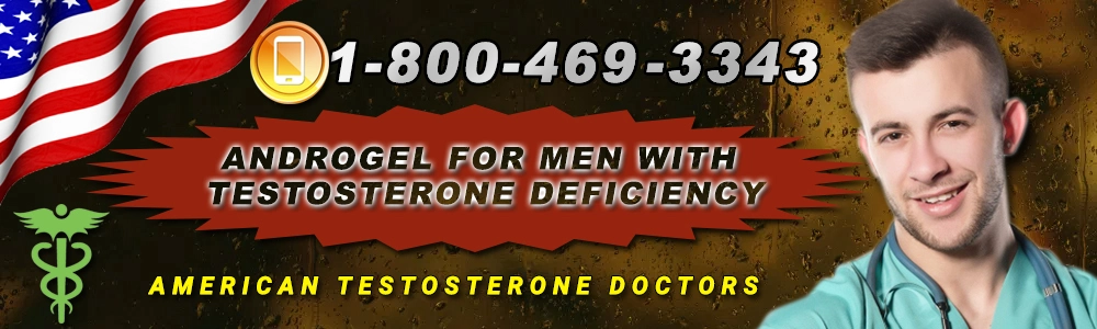 androgel for men with testosterone deficiency