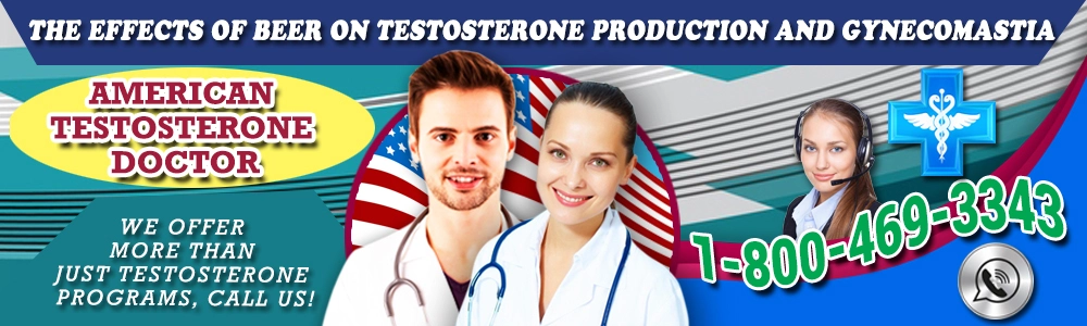 effects beer testosterone production gynecomastia