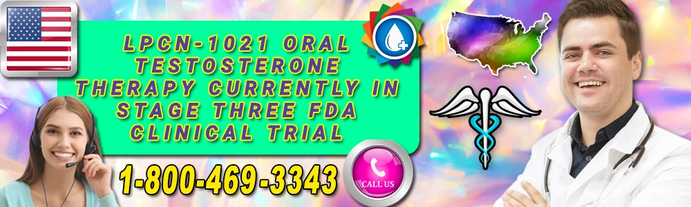 lpcn oral testosterone therapy currently in stage three fda clinical trial