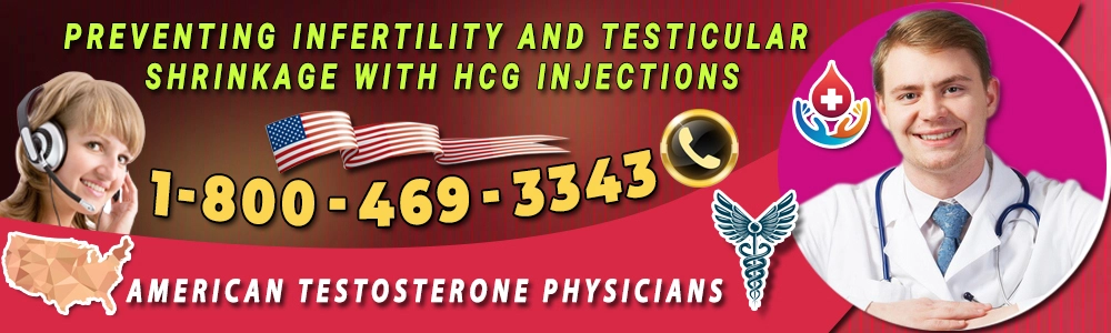 preventing infertility testicular shrinkage hcg injections