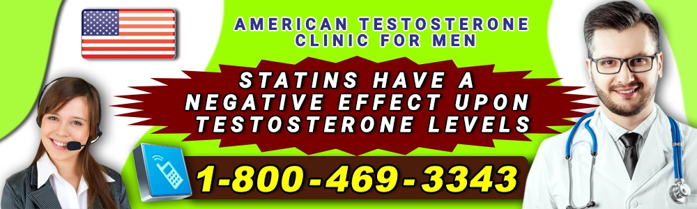 statins have a negative effect upon testosterone levels