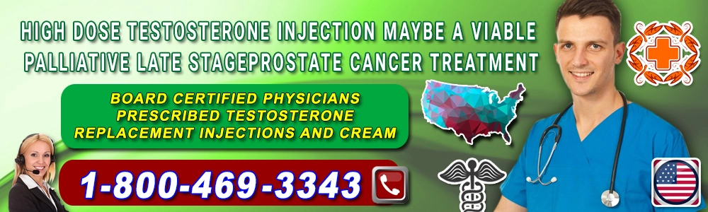 testosterone injection prostate cancer treatment