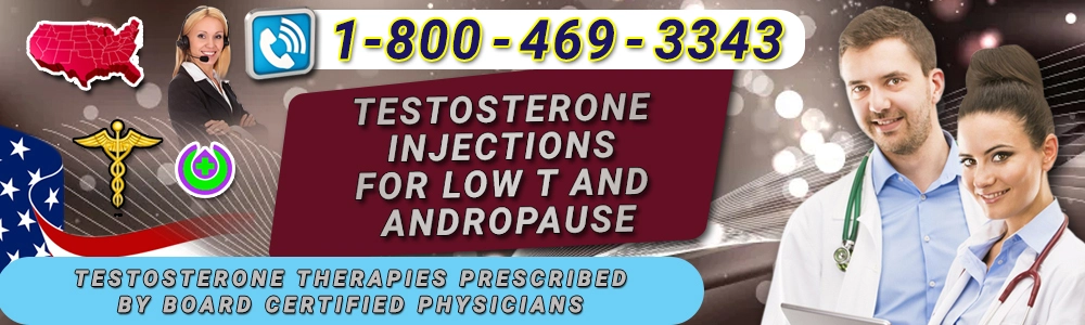 testosterone injections for low t and andropause