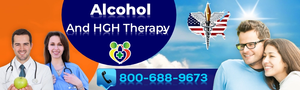 alcohol and hgh therapy