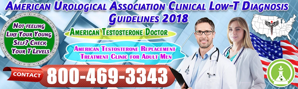 american urological association clinical low t diagnosis guidelines 2018