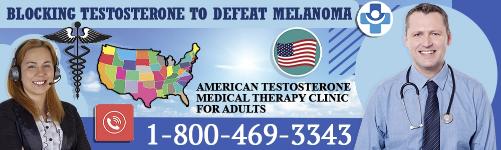 blocking testosterone to defeat melanoma header