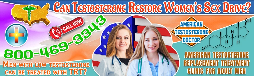 can testosterone restore womens sex drive