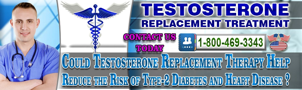 could testosterone replacement therapy help reduce the risk of type diabetes and heart disease