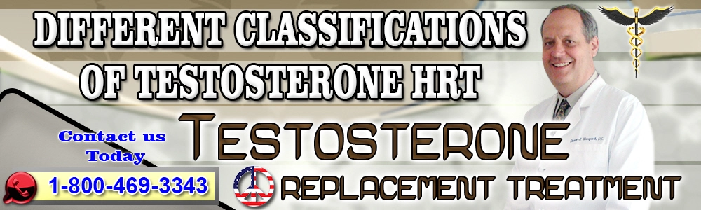 different classifications of testosterone hrt
