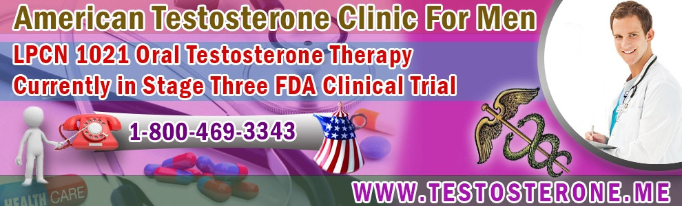 lpcn oral testosterone therapy currently in stage three fda clinical trial