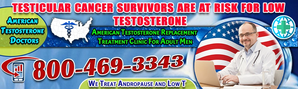 testicular cancer survivors are at risk for low testosterone