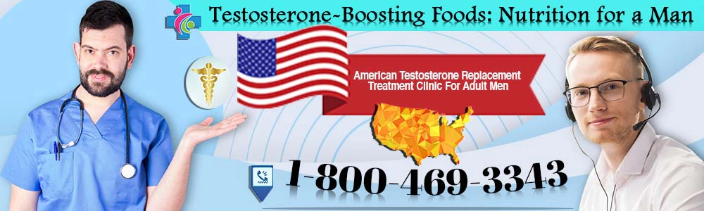 testosterone boosting foods nutrition for a man header