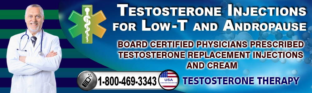 testosterone injections for low t and andropause
