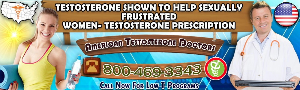 testosterone shown to help sexually frustrated women 2