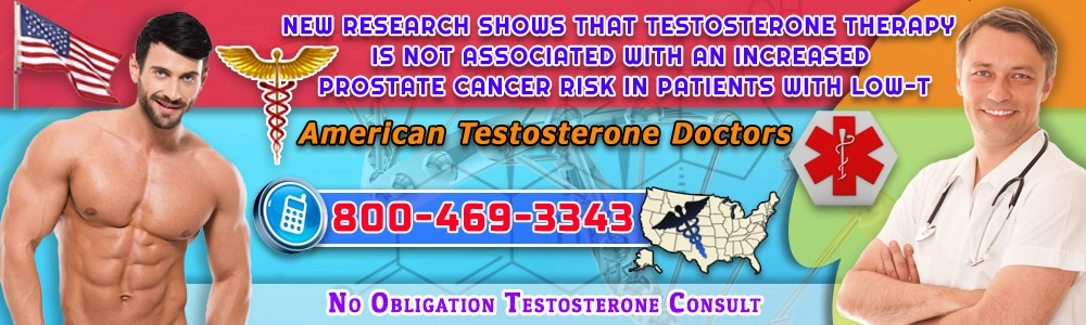 testosterone therapy is not associated with increased prostate cancer