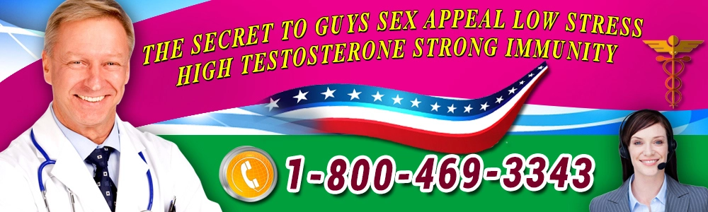 the secret to guys sex appeal low stress high testosterone strong immunity 2