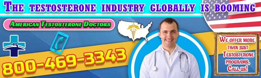 the testosterone industry globally is booming