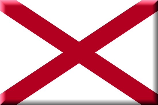 Alabama state flag, medical clinics