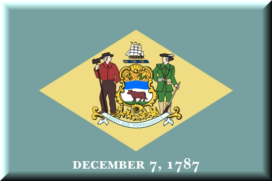 Delaware state flag, medical clinics