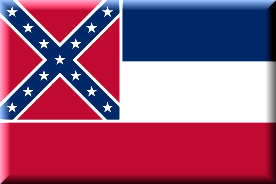 Mississippi state flag, medical clinics