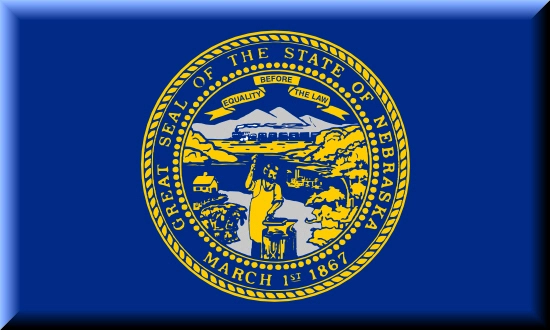 Nebraska state flag, medical clinics