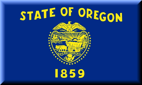 Oregon state flag, medical clinics