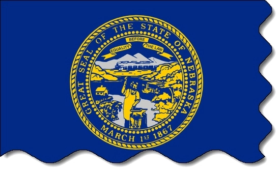 Nebraska state flag, medical clinics