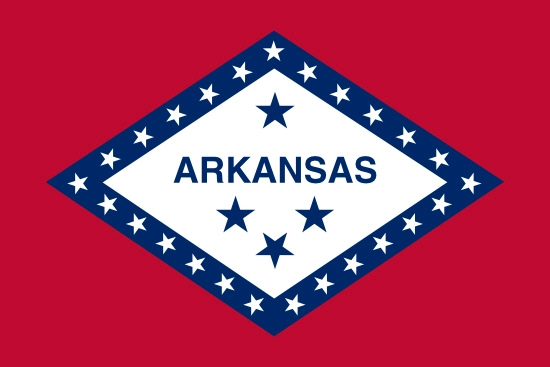 Arkansas state flag, medical clinics