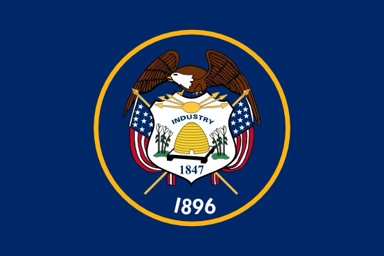 Utah state flag, medical clinics