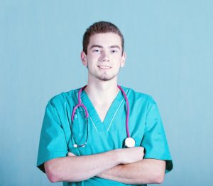 portrait of a young male HGH doctor  300x261