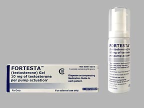 Fortesta testosterone gel