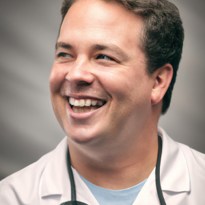 a professional and visually appealing image of a young happy smiling caucasian doctor with white teeth 973 300x300