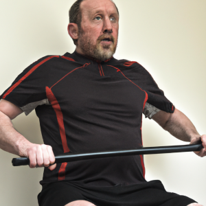 a professional appealing image of a caucasian man or woman exercising in a gym 146 300x300